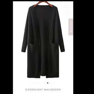 Open Wrap Long Cardigan